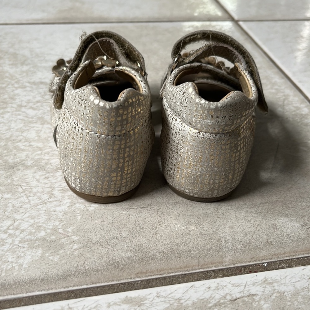 Naturino Falcatto girls gold sandal 21 - Picture 3 of 6